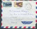 REF LBL 1 - NLLE CALEDONIE N° 275 ET 280 SUR LETTRE  NOUMEA / GAGNY 9/1/1952 - Storia Postale