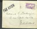 REF LBL 1 - SENEGAL POSTE AERIENNE N° 7 SUR LETTRE ST LOUIS / BORDEAUX 19/4/1937 - Sonstige & Ohne Zuordnung