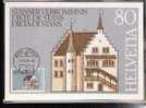 SUISSE CARTE MAXIMUM NUM YVERT 1134 HOTEL DE VILLE STANS - Maximum Cards