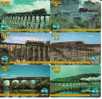 AUSTRALIA SET OF 6  TRAINS ON   BRIDGES  TRAIN  FACE VALUE  $55    MINT  2500 ONLY !!!  SPECIAL PRICE - Australie