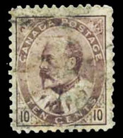 Canada (Scott No.   93 - Roi / Edward VII / King Edward)  (o) - Usados