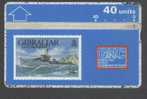 GIBRALTAR - GIB-24 - 1993 - SHIP - STAMP - HMAS WATERHEN - Gibilterra