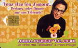 @+ Télécarte MACARTE.COM - FOU D´AMOUR - 120U - GEM2 - 10/01. - 2001