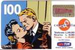 Italia - Italy - Italie - Cartoons - RICARICard  GSM Prepaid ( Prepaye ) Halogramm Card With High Value  Lit.100.000 - Otros & Sin Clasificación