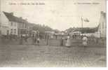 LEUZE  - Place Du Jeu De Balle - Feldpost - Très Animé - Leuze-en-Hainaut