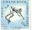 NATATION TIMBRE NEUF PLOGEON COSTA RICA JEUX OLYMPIQUES ROME 1960 - Summer 1960: Rome