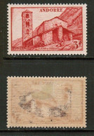 FRENCH ANDORRA   Scott # 115* MINT HINGED (CONDITION AS PER SCAN) (WW-2-47) - Unused Stamps