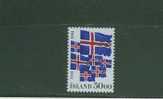 3S0343 40e Anniversaire De Le Republique Drapeau 570 Islande 1984 Neuf ** - Autres & Non Classés