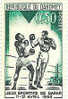 BOXE TIMBRE NEUF REPUBLIQUE DE DAHOMEY JEUX SPORTIFS DE DAKAR 1963 - Boxing