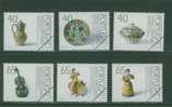 SPE0003 Specimen Faiences Jarre Assiette Violon Tonnelet Carafe 1873 à 1878 Portugal 1992 Neuf ** - Unused Stamps