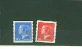 4S0132 Serie Courante Roi Charles XVI 878 à 879 Suede 1975 Neuf ** - Unused Stamps