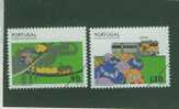 SPE0018 Specimen Congrès Ferroviaire Mondial Autoroute Bouchon Camion Pont Train  1956 à 1957 Portugal 1993 Neuf ** - Unused Stamps