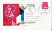 FDC / Béquet / 1971. - 1971-1976 Marianna Di Béquet