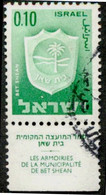 Pays : 244 (Israël)        Yvert Et Tellier N° :  276 (o) - Used Stamps (with Tabs)