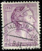 Pays : 286,04 (Luxembourg)  Yvert Et Tellier N° :   585 (o) - 1960 Charlotte, Type Diadème