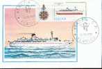 ITALIE CARTE MAXIMUM NUM.YVERT 1408  BATEAUX ET CONSTRUCTION NAVALE - Maximum Cards