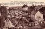 21 SAULIEU Champ De Foire, Marché Au Bétail, Trés Animée, Bureau D´ Octroi, Pesage, Ed Duciel 25 Bis, 191? - Saulieu