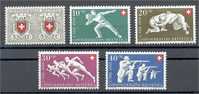 SWITZERLAND - SEMIPOSTALS \'SPORTS\' 1950 + 1951 TWO COMPLETE SETS PERFECT NEVER HINGED - Neufs