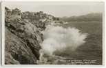 CARTE DE MARSEILLE  LA CORNICHE AVEC EFFET DE VAGUES  MAGNIFIQUE - Endoume, Roucas, Corniche, Spiaggia