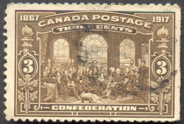 Pays :  84,1 (Canada : Dominion)  Yvert Et Tellier N° :   107-2 (o) Du Carnet - Single Stamps