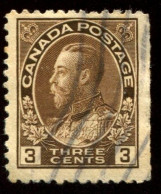 Pays :  84,1 (Canada : Dominion)  Yvert Et Tellier N° :   110-2 (o) Du Carnet - Einzelmarken