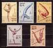 GIMNASTICS - Russie - 1980 - Ol.Som.G´s - 5v - MNH - Gymnastics