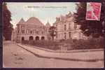 SARTHE - St Calais - La Caisse D'epargne Et Les Halles - Saint Calais