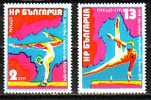 GIMNASTICE - Bulgarie - 1974 - 2v - MNH - Ginnastica