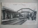 Carte Postale PUTEAUX 32 LA GARE VUE INTERIEURE TRAIN - Puteaux