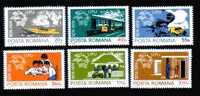 Romania  Yvert 2838/2843 Mint **.. - U.P.U.