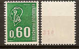 0.60 C Marianne De Bequet Roulette N° 1815 B Numéro Rouge Cote 30 Euros. - Coil Stamps
