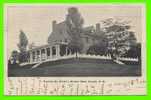 CORNISH, NH - AUGUSTUS ST.GAUDEN´S SUMMER HOME - TRAVEL IN 1906 - UNDIVIDED BACK - - Andere & Zonder Classificatie