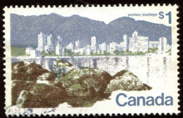 Pays :  84,1 (Canada : Dominion)  Yvert Et Tellier N° :   476 B (o) 2 Bandes Fluorescentes - Used Stamps