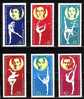 BULGARIA \ BULGARIE  - 1987 - World Gimnastique Rytmique Cupe - Varna´87 . 6v MNH - Gymnastiek