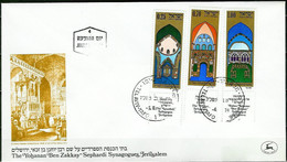 ISRAEL..1974..Michel # 616-618..FDC. - FDC