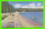 ST. ALBANS BAY, VT - BATHING BEACH AT STATE PARK - ANIMATED - RIVERSIDE PAPER CO - - Altri & Non Classificati