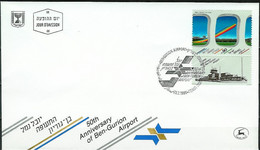 ISRAEL..1986..Michel # 1042...FDC. - FDC