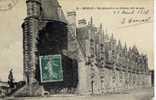 JOSSELIN--1916--Vue Perspective Du Chateau,coté Du Parc N°30 Par Artaud-Nozais - Josselin