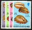Gilbert And Ellice Islands - 1975 Shells. Scott 241-4. MNH - Îles Gilbert Et Ellice (...-1979)