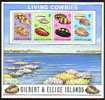 Gilbert And Ellice Islands - 1974 Shells Souvenir Sheet. Scott 244a. MNH - Isole Gilbert Ed Ellice (...-1979)