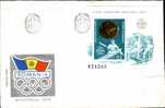 Romania FDC Olympic Games Montreal 1976 Rowing Sheet. - Summer 1976: Montreal
