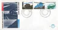 Fdc Transports >  Divers (Terre)      Pays-Bas Camion Wagon Péniche Transports Marchandises - Autres (Terre)