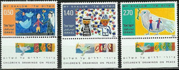 ISRAEL..1977..Michel # 693-695...MLH. - Unused Stamps (with Tabs)