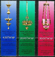 ISRAEL..1980..Michel # 822-824...MLH. - Unused Stamps (with Tabs)