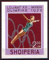 JUMPING - Albanie - 1972 - Ol.G's  - Bl. - MNH - Jumping