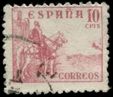 Pays : 166,7 (Espagne)          Yvert Et Tellier N° :   656 (o) - Usati