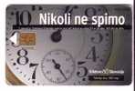 Slovenian Card - Calendar - Calendrier - Calendars - Calendriers - January - Limited Card , Only 9.988 Ex. - Slovénie