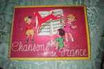 RARE ANCIEN ANNEE 50/60 CHANSONS DE FRANCE   CHOCOLAT POULAIN - Chocolat