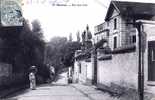 Cpa Sèvres (92, Hauts De Seine) Rue Des Grès, Animée. 1906 - Sevres