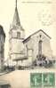 87 - HAUTE  VIENNE - AMBAZAC - L´EGLISE - PLACE ANIMEE - SCENE De MARCHE - Ambazac